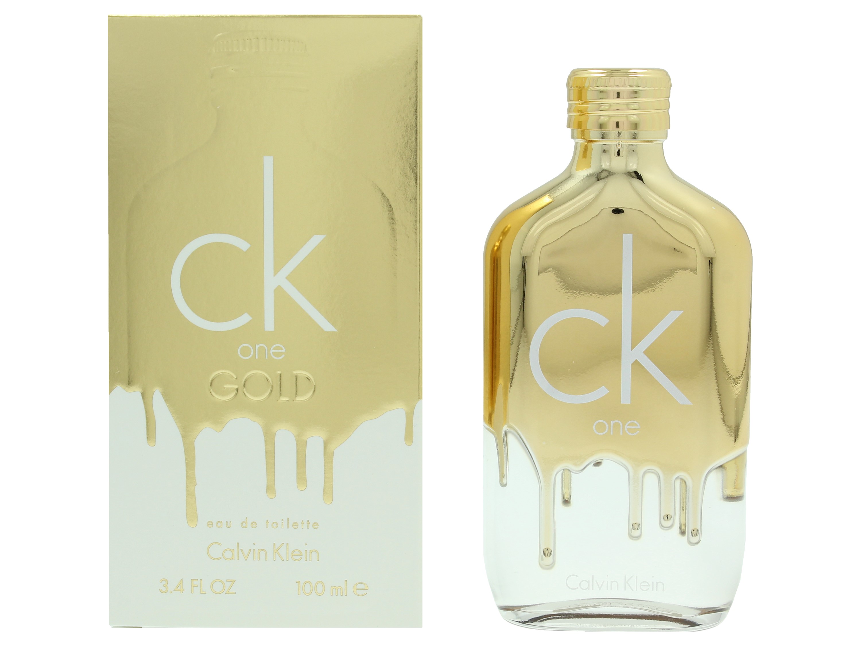 Calvin Klein CK One Gold Eau de Toilette 100ml Spray Unisex Image