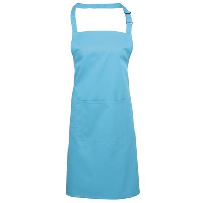 Premier Damen/Frauen Farben Bip Schürze mit Tasche (Türkis) Image