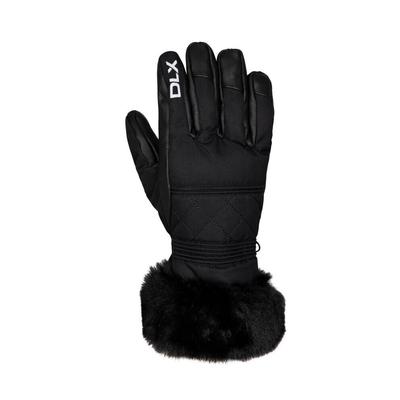 Trespass Womens/Ladies Dirin Leder Skihandschuhe (Schwarz)