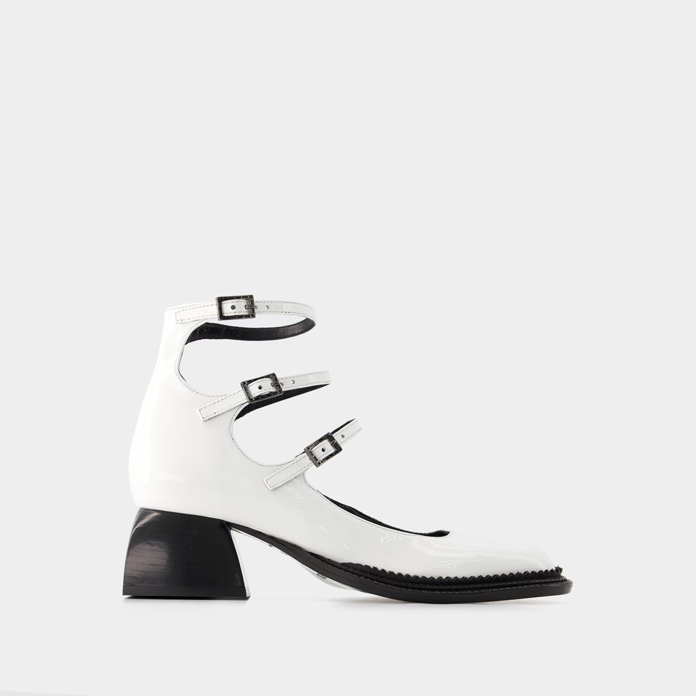 Bulla London Pumps - Nodaleto - Leder - Weiß