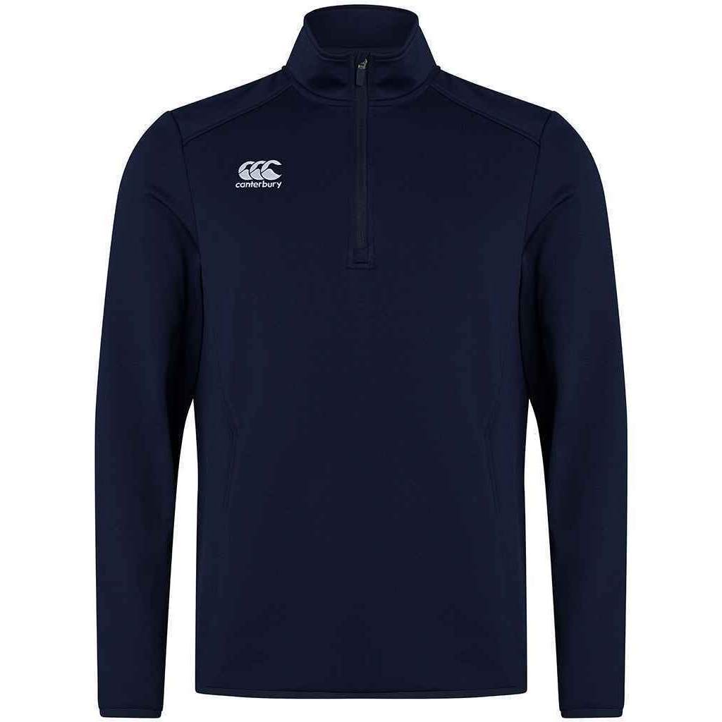 Canterbury Herren Club Zip Neck Track Top (Marine) Image