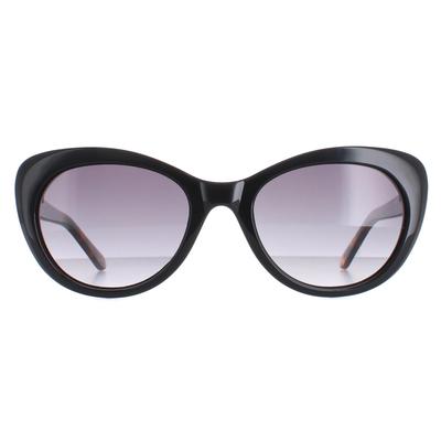 Karen Millen Cat Eye Womens Schwarz und Schildpatt Grau Gradient KM5024