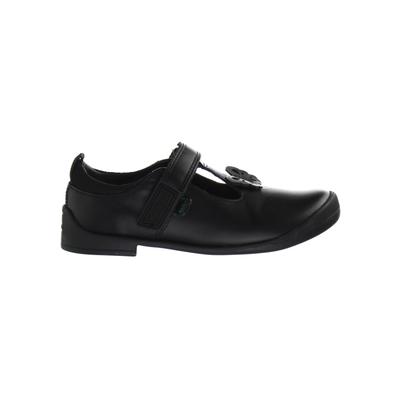 Kicker Bridie Flutter T-Bar Kinder schwarze Schuhe Image