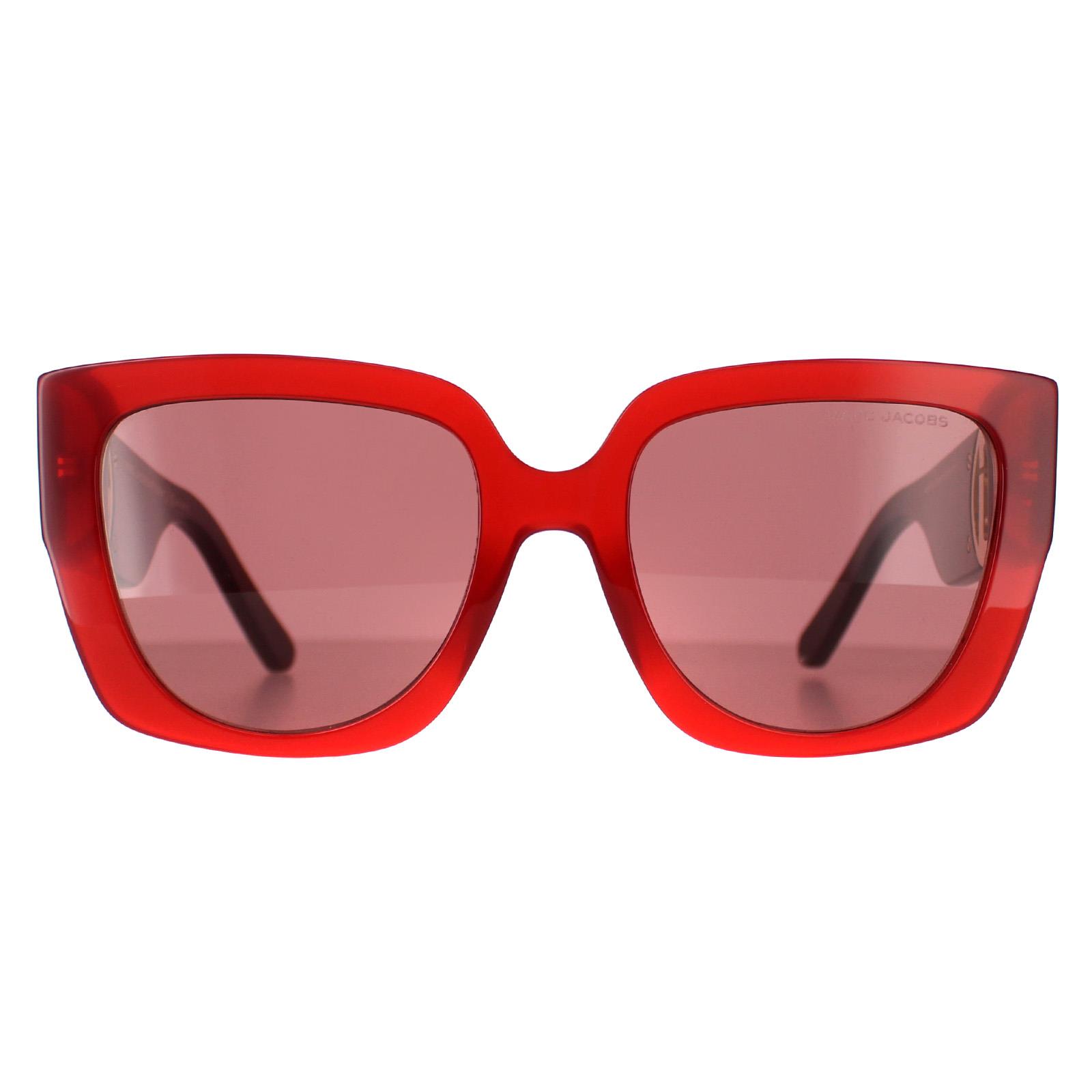 Marc Jacobs Rectangle Damen Rot Burgund MARC 687/S Image