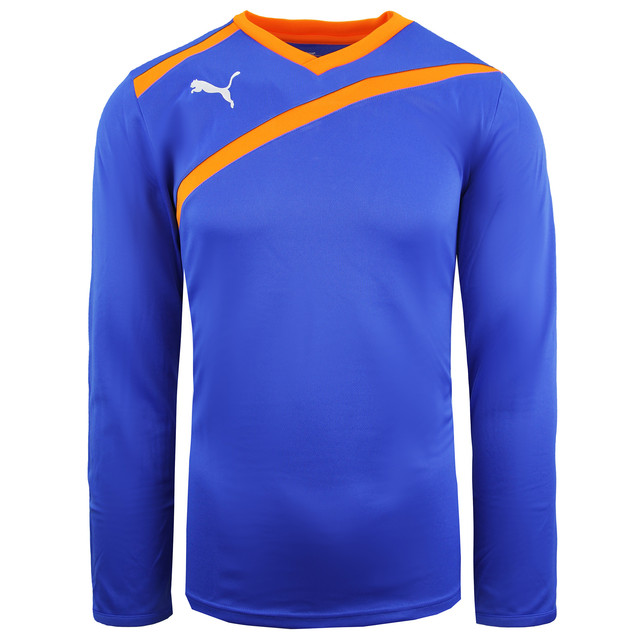 Puma Essito Torhüter Hemd Langarm Herren Blue Football Top 701064 37 Image