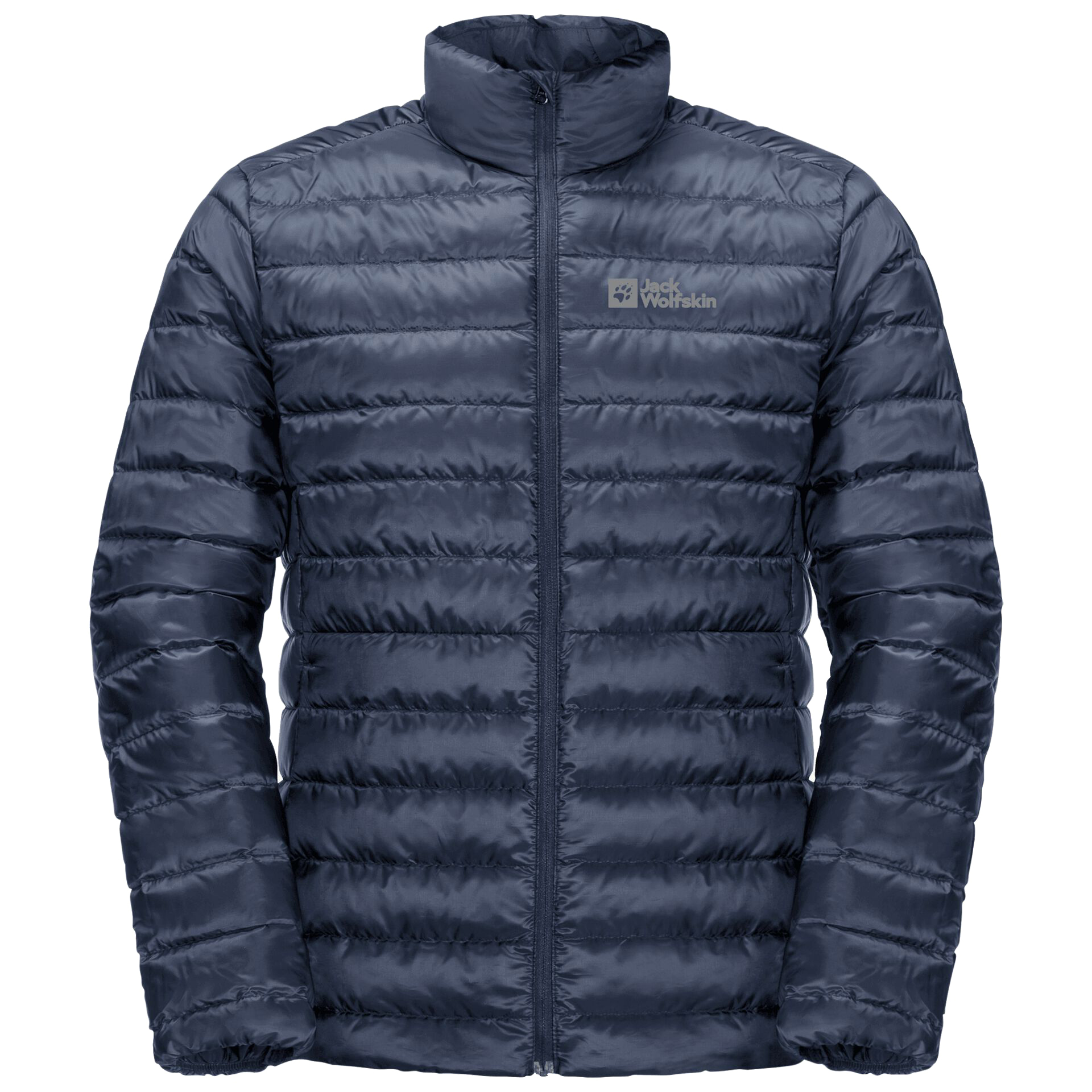 Pack&Go Down Jacket von Jack Wolfskin in der farbe Blau und in größe L.