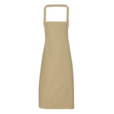 Premier Ladies/Womens Slim Apron (ohne Tasche) (2er-Pack) (Khaki)