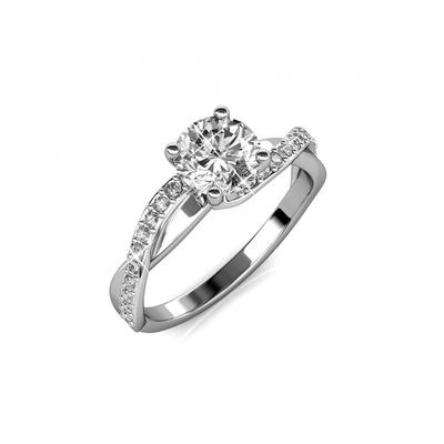 Eleanor Ring - Silber und Kristall Image