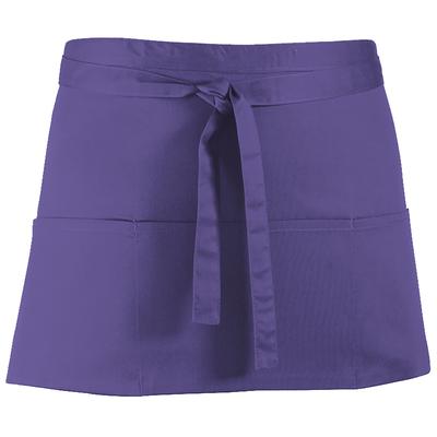 Premier Ladies/Womens Colours 3 Pocket Schürze (Lila) Image