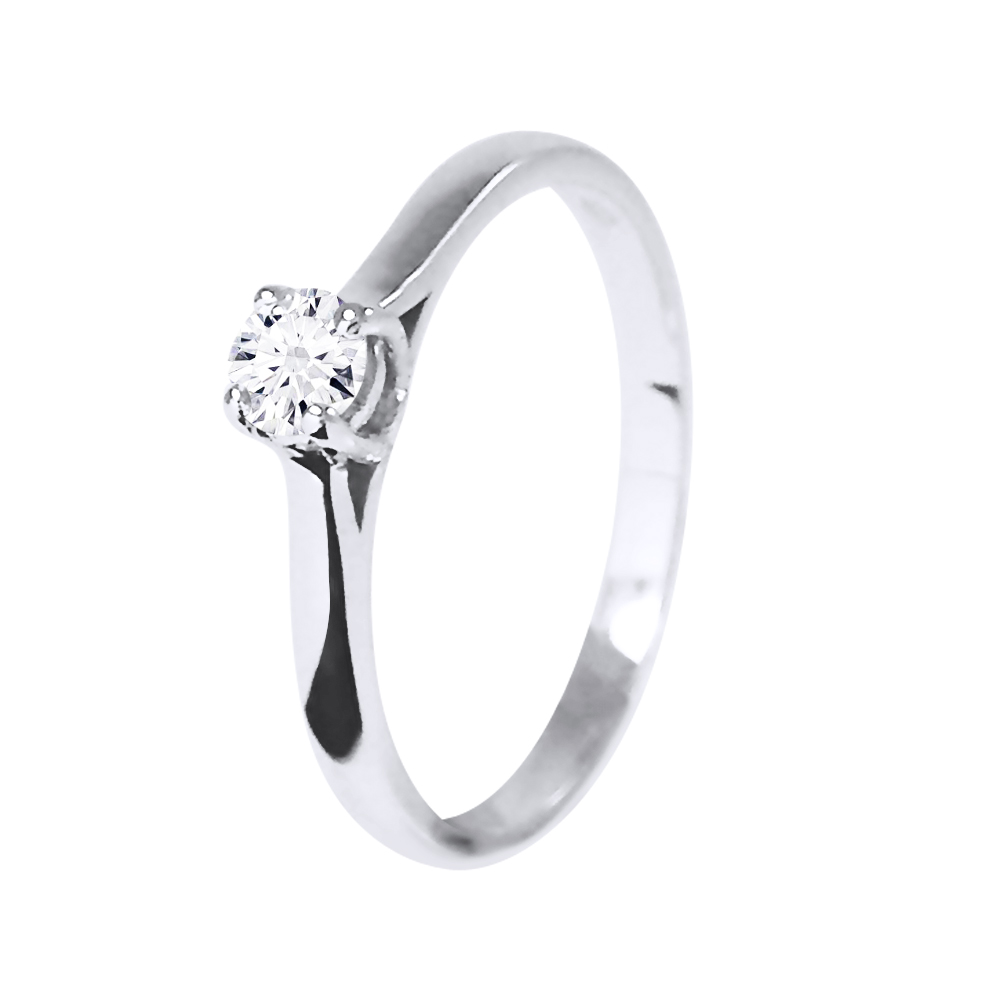 DIADEMA - Ring - Diamanten - Einzelschliffqualität - Weißgold Image