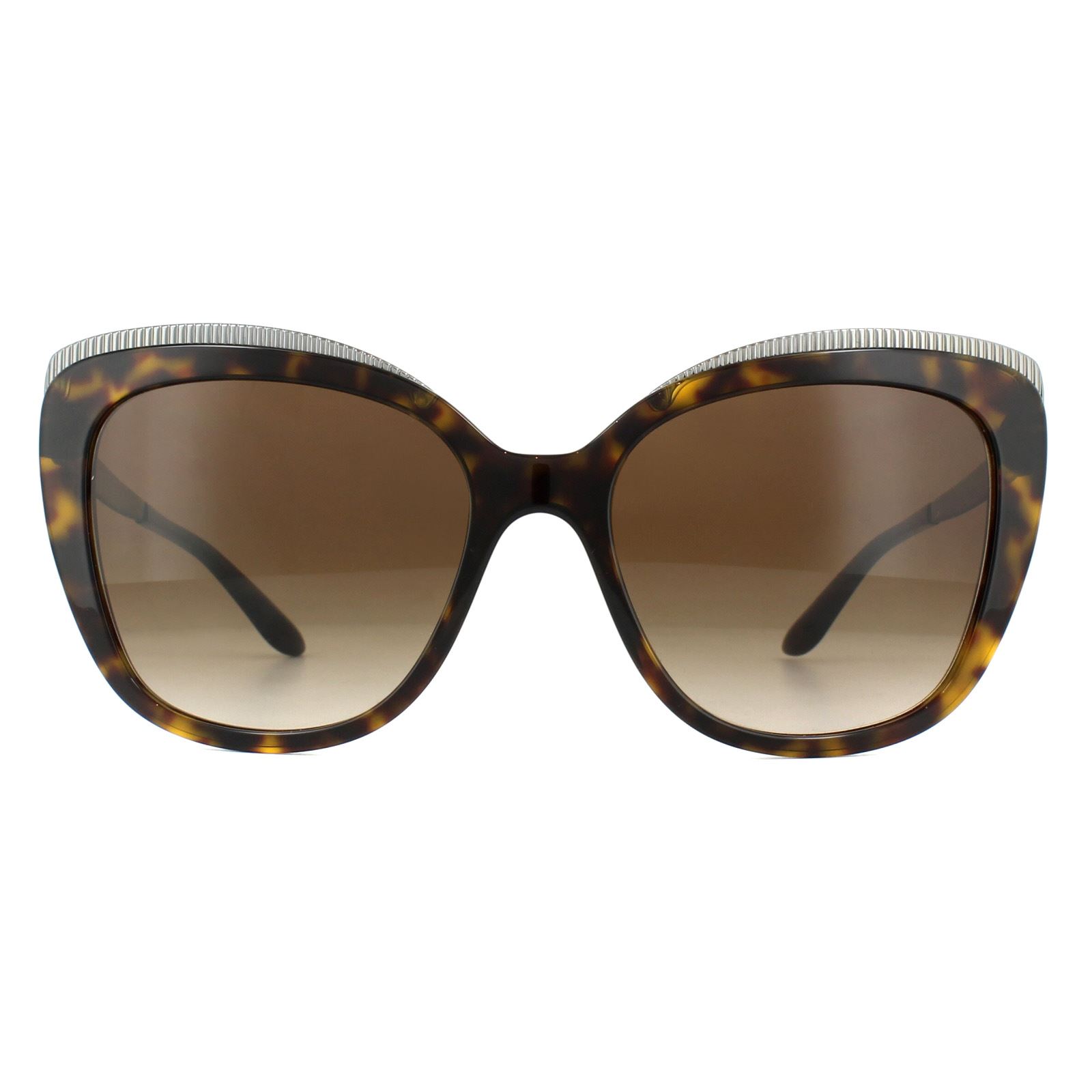 Dolce & Gabbana Sonnenbrille DG4332 502/13 Havanna Braun Verlauf Image