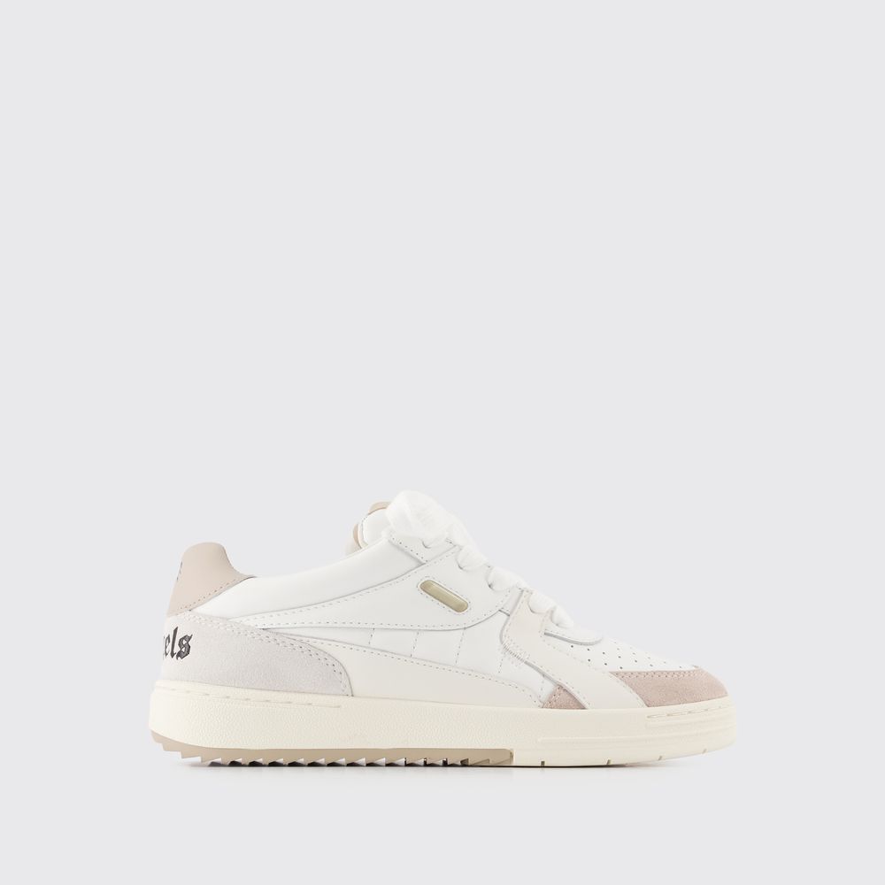 University Origin Turnschuhe - Palm Angels - Beige - Leder