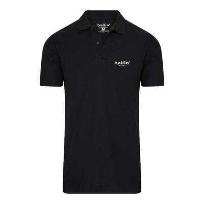 Basic Polo von Ballin Est. 2013 in der farbe Schwarz und in größe S. Image