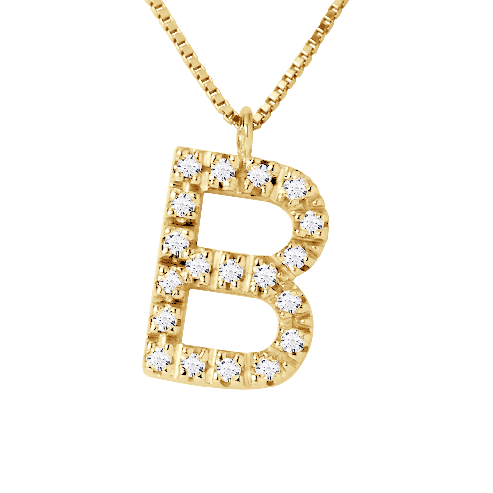 DIADEMA - Halskette mit Diamanten - B - Gelbgold - Chaine Véntienne Image