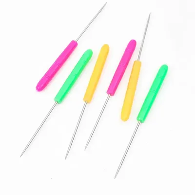3pcs/lot Hand Craft DIY Tool Set Plastics Handle Scratch Awl Sewing Awl Tool for Sewing, DIY