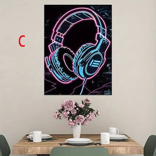 Druck Gerollte Leinwand - Stillleben Karikatur Modern Kunstdrucke Image