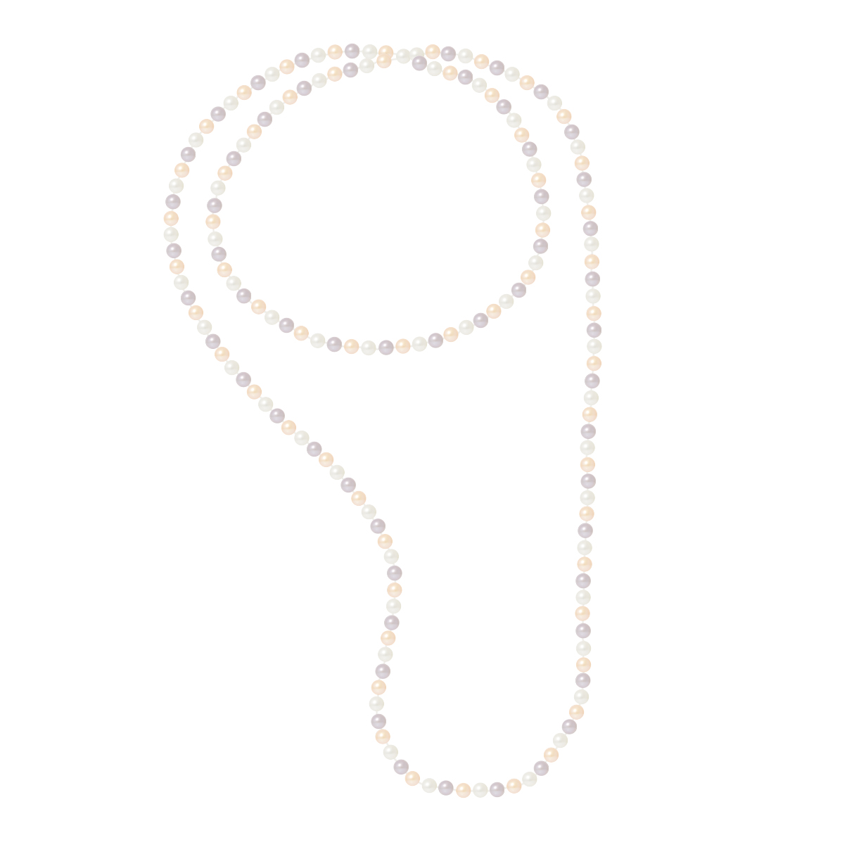 Diadema Womens - Necklace - Opera Real Freshwater Pearls - Multicolour - One Size | Diadema Sale | Discount Designer Brands