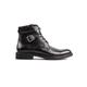 Sole Mens Vorley Ankle Boots - Black Leather - Size UK 8 | Sole Sale | Discount Designer Brands