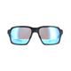 Oakley Square Mens Steel Prizm Sapphire Polarized Parlay Sunglasses - Grey - One Size | Oakley Sale | Discount Designer Brands