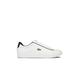 Lacoste Mens Carnaby Evo 120 2 SMA Trainers in White Black - Black & Silver Leather - Size UK 9 | Lacoste Sale | Discount Designer Brands