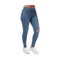 Levi's Womens Levis 720 High Rise Super Skinny Jeans in Denim - Blue Cotton - Size 27 Extra Short | Levi's Sale | Discount Designer Brands