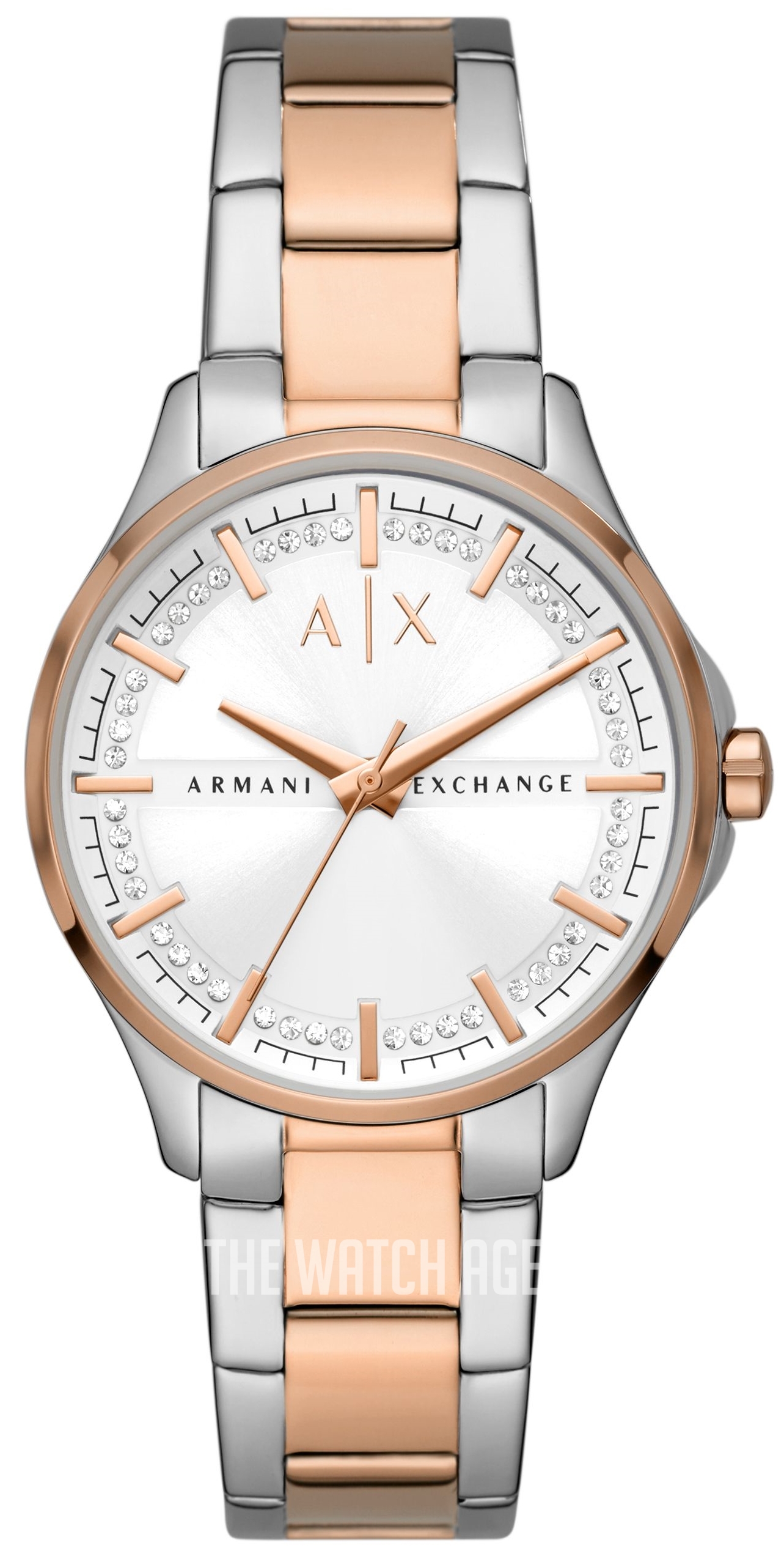 Armani Exchange Lady Hampton Womens Multicolour Watch AX5258 Stainless Steel - One Size | Armani Exchange Sale | Discount Designer Brands