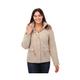 Only Womens New Starline Parka Jacket in Beige - Size UK 12-14 (Womens) | Only Sale | Discount Designer Brands