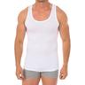 Kisses&Love Q-EN600 Mens Tank top - White Bamboo - Size Small | Kisses&Love Sale | Discount Designer Brands