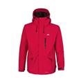 Trespass Mens Corvo Hooded Full Zip Waterproof Jacket/Coat - Red - Size Small | Trespass Sale | Discount Designer Brands