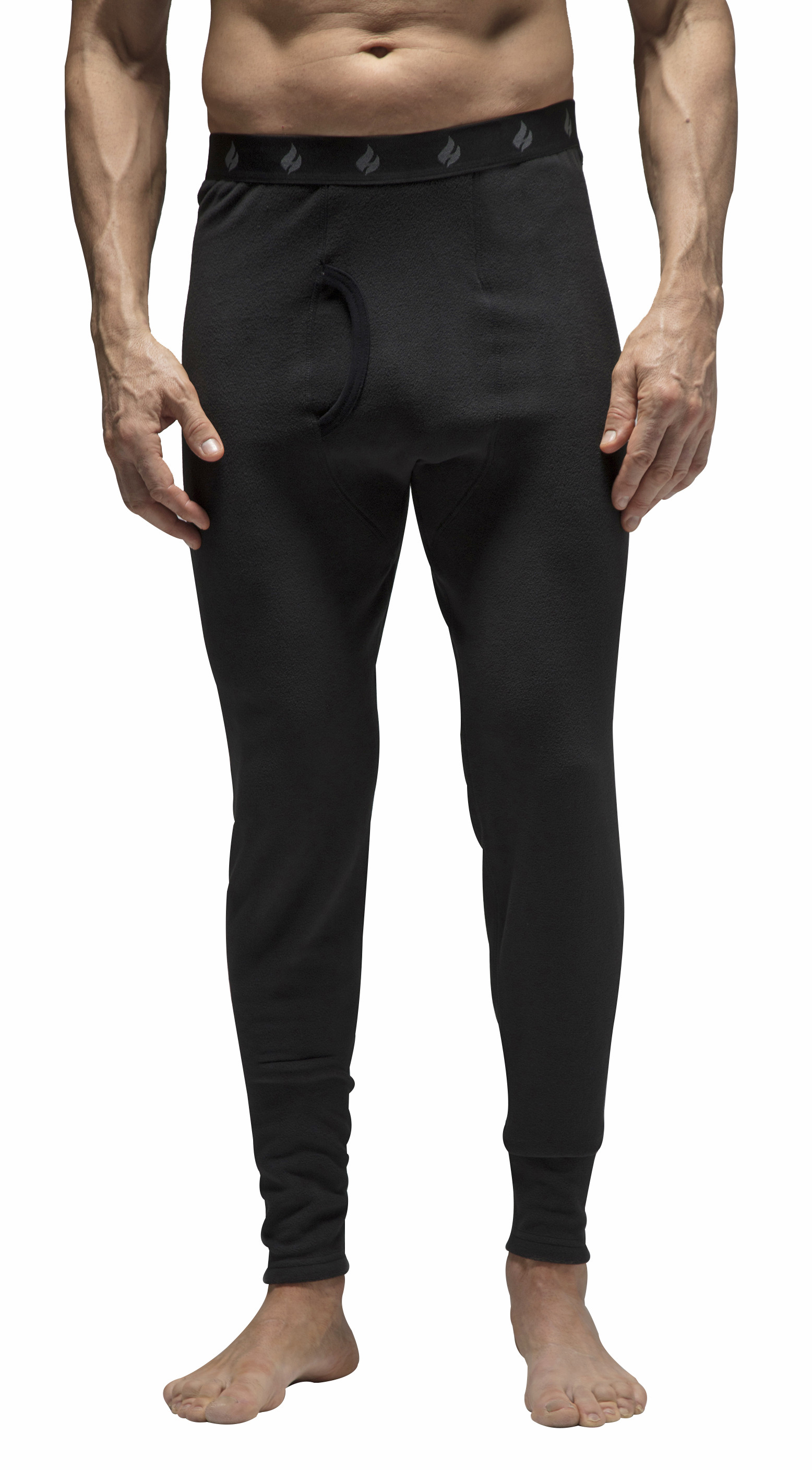 Heat Holders - Mens Thermal Long John Bottoms | Lightweight | Winter Warm - Xx-warm - Original - Black - Size Medium