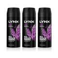 Lynx Mens Body Spray Excite 48-H High Definition Fragrance Deo For Men, 3x150ml - NA - Size 150 ml | Lynx Sale | Discount Designer Brands