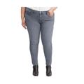 Levi's Womens Levis 311 Plus Shaping Skinny Jeans in Grey Cotton - Size 16 Short | Levi's Sale | Discount Designer Brands