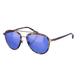 Armand Basi Unisex AB12313 Oval Shape Sunglasses - Blue Metal - One Size | Armand Basi Sale | Discount Designer Brands