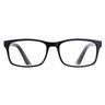 Montana Rectangle Unisex Black Glasses - One Size | Montana Sale | Discount Designer Brands