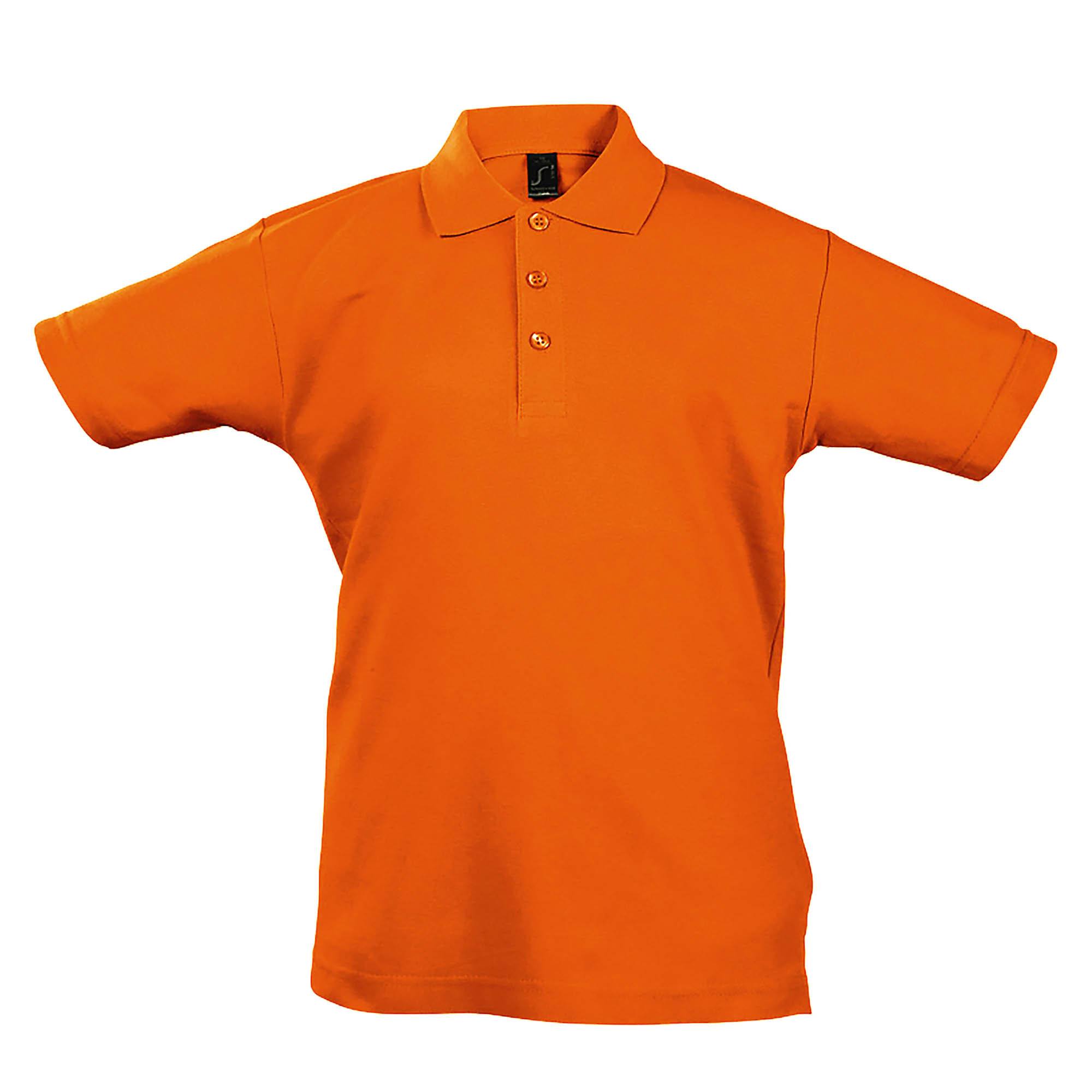 SOLS Childrens Unisex Kids Summer II Pique Polo Shirt (orange) Cotton - Size 10Y | SOLS Sale | Discount Designer Brands