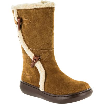 Rocket Dog Womens Slope Mid Calf Warm Lined Winter Boots - Brown Rubber - Size 7 (UK Shoe) | Rocket Dog Sale | Discount Designer Brands