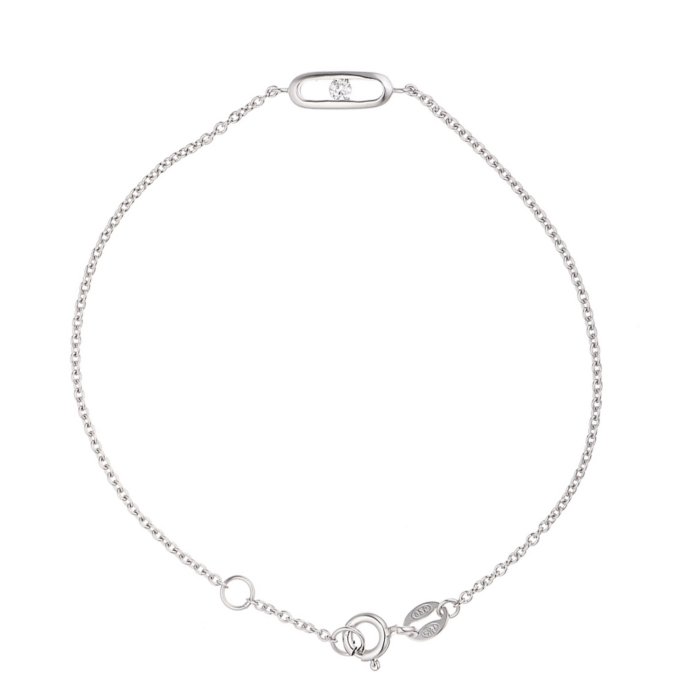 Diadema Womens - Bracelet - Love Jewelry Collection - Grey - One Size | Diadema Sale | Discount Designer Brands