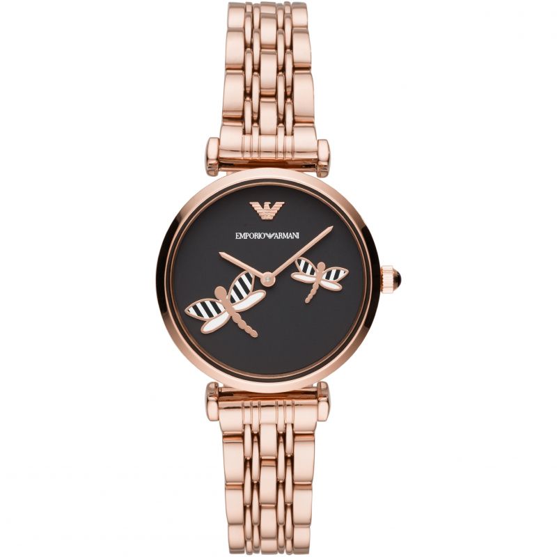 Armani Womens Ladies AR11206 Watch - Rose Gold Stainless Steel - One Size | Armani Sale | Discount Designer Brands