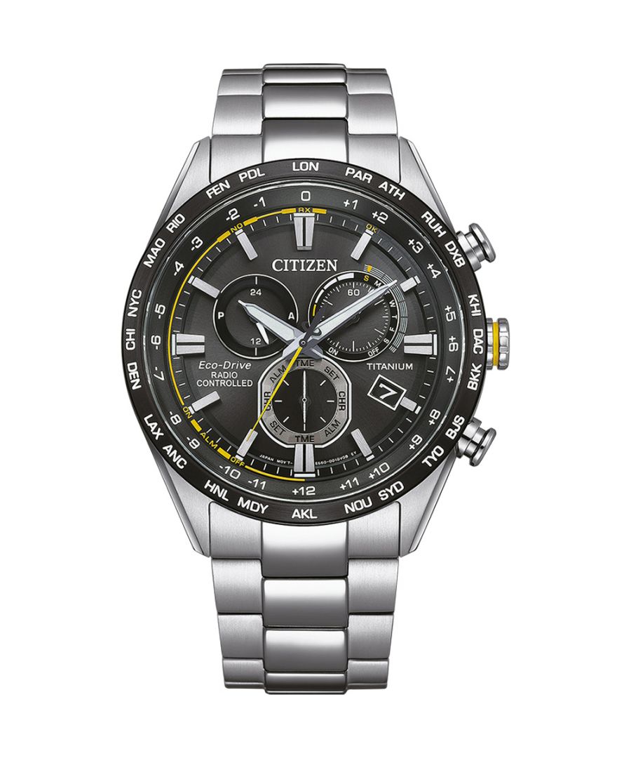 Citizen Mens Silver Watch CB5947-80E Titanium - One Size | Citizen Sale | Discount Designer Brands