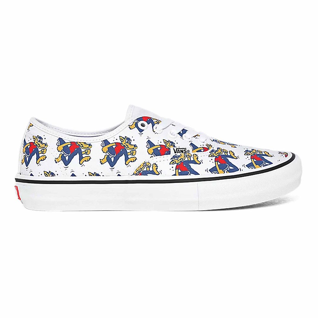 Vans Skate Wolf Authentic Pro White Mens Shoes Textile - Size UK 9.5 | Vans Sale | Discount Designer Brands