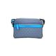 Michael Kors WoMens Cooper Small Denim Multi Signature PVC Utility Crossbody Bag - Blue - One Size | Michael Kors Sale | Discount Designer Brands