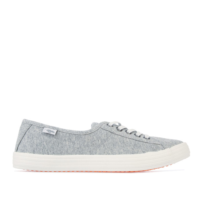 Rocket Dog Womens Chow Summer Jersey Pumps in Light Grey Textile - Size UK 8 | Rocket Dog Sale | Discount Designer Brands