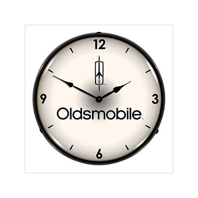 Collectable Sign and Clock Oldsmobile Backlit Wall Clock