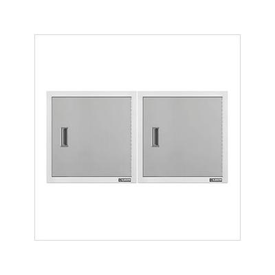 Gladiator 2 x Premier 24-Inch Wall GearBox Garage Cabinet