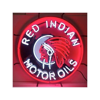 Neonetics Indian Motor Oils 24-Inch Neon Sign