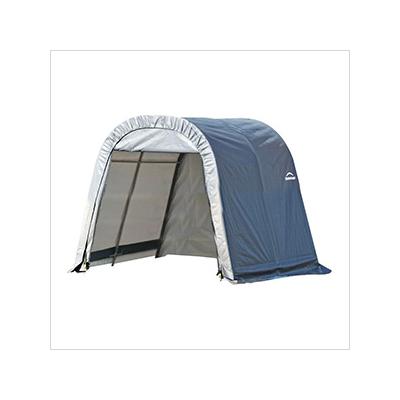 ShelterLogic 10x12x8 ShelterCoat Round Style Shelter (Gray Cover)