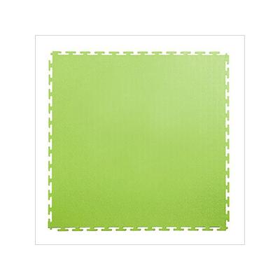 Lock-Tile 7mm Neon Green PVC Smooth Tile (30 Pack)