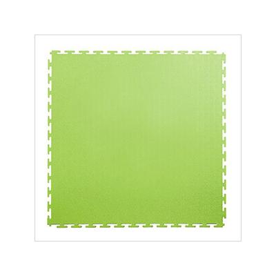 Lock-Tile 7mm Neon Green PVC Smooth Tile (30 Pack)