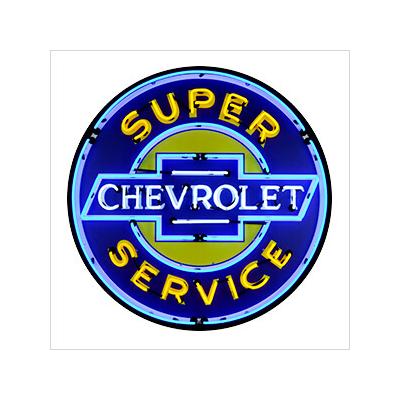 Neonetics Chevy Service 36-Inch Neon Sign