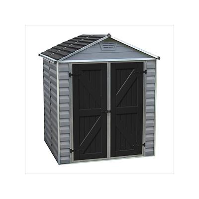 Palram-Canopia SkyLight 6' x 5' Storage Shed (Grey)